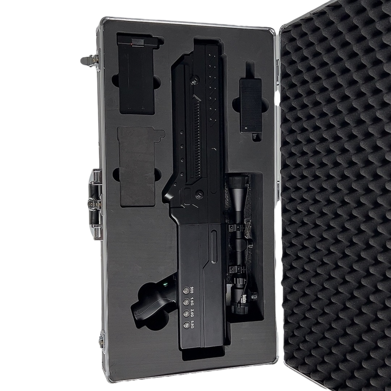  秀英手持便携式枪型低空防御反制四通道B型